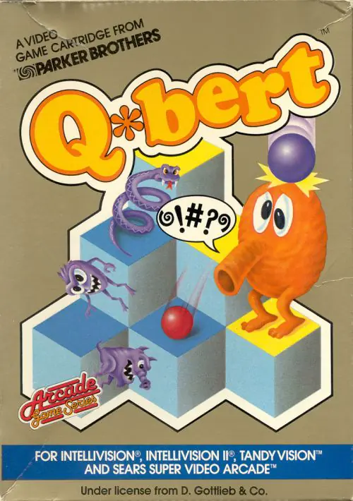 Q-Bert (1983)(Parker Brothers)[h] ROM